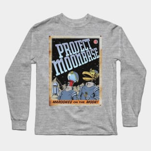 Mystery Science Rusty Barn Sign 3000 - Project Moonbase Long Sleeve T-Shirt